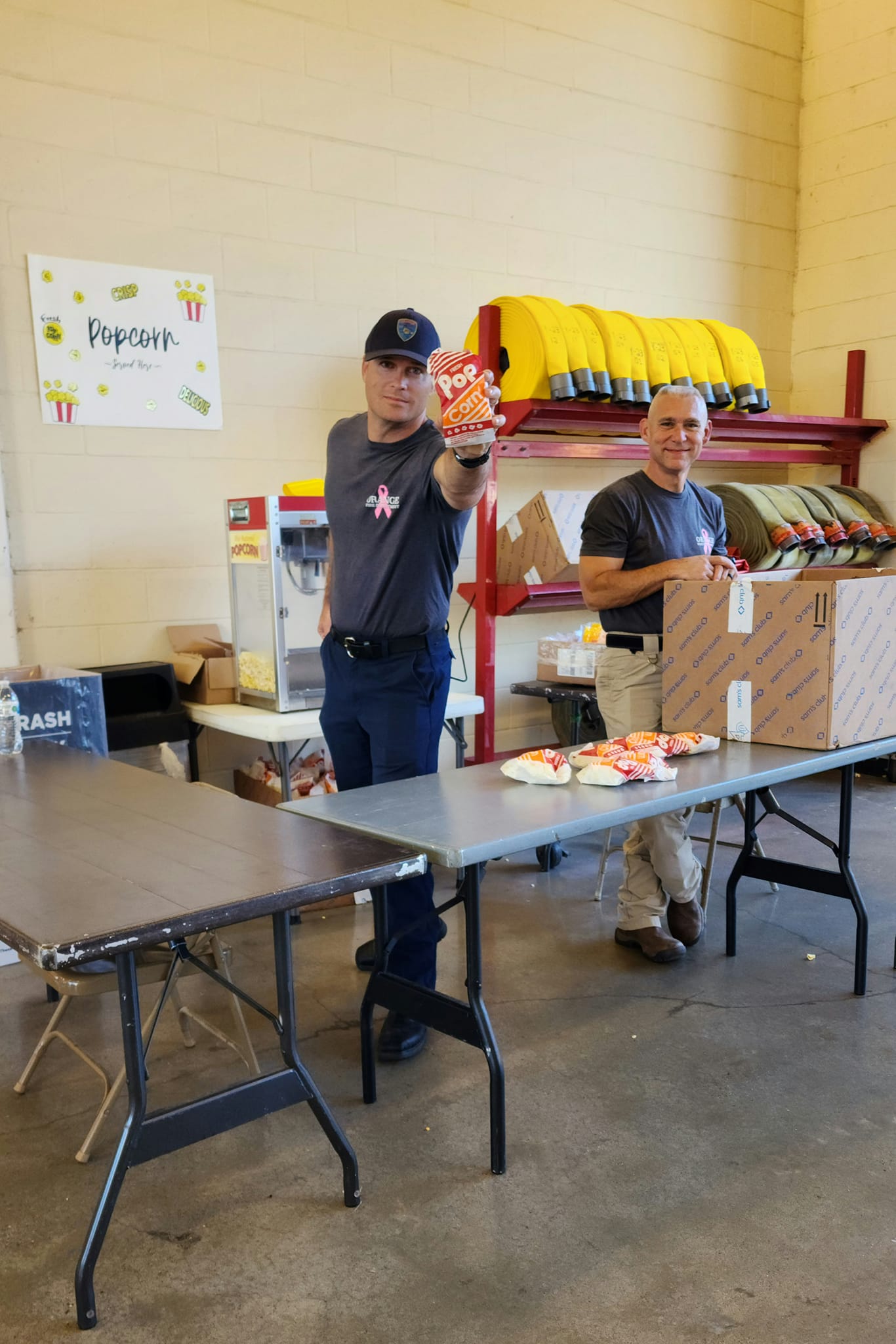 Popcorn with Captain Donnie Gravett and Walter Low