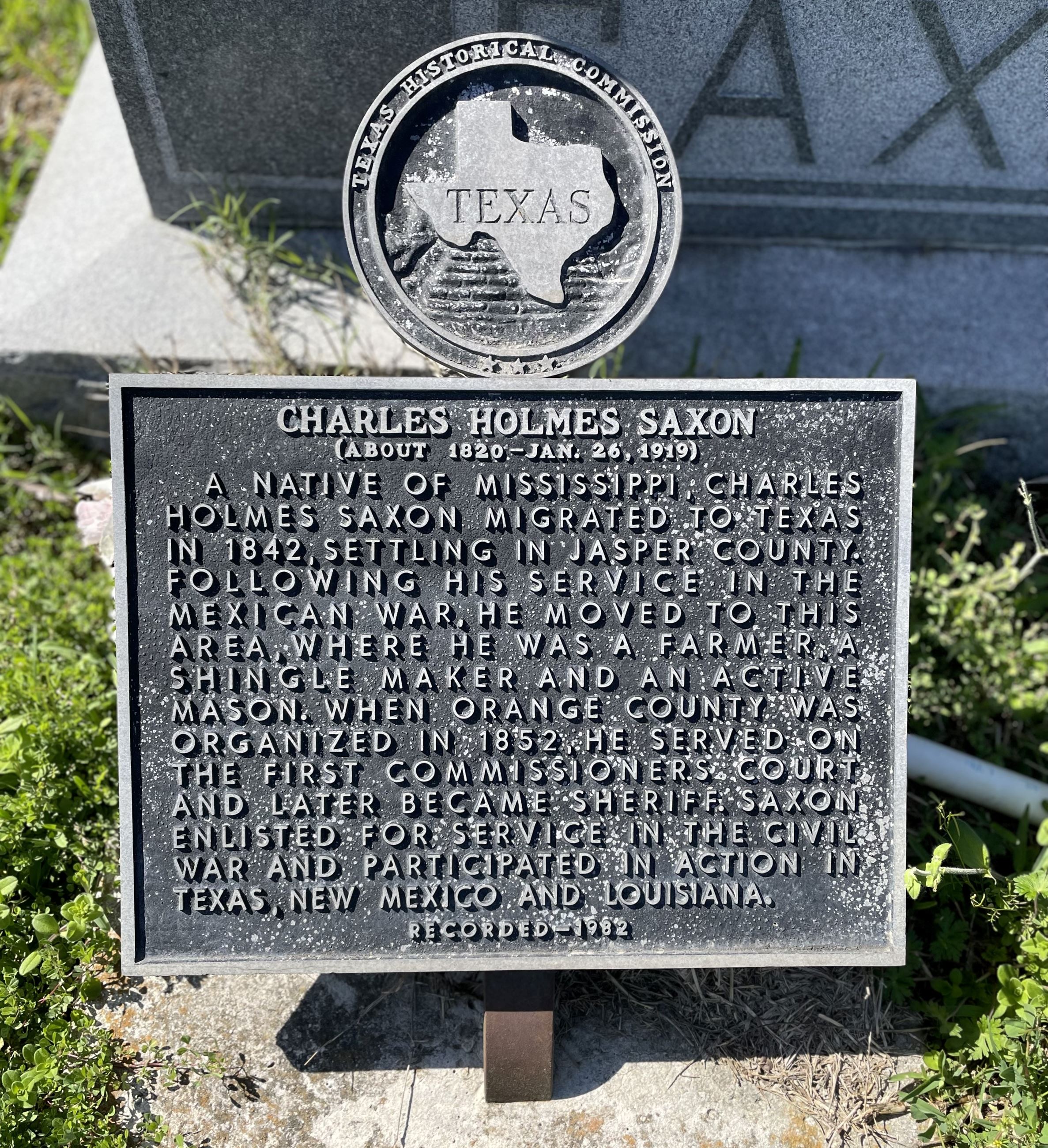 Charles Holmes Saxon